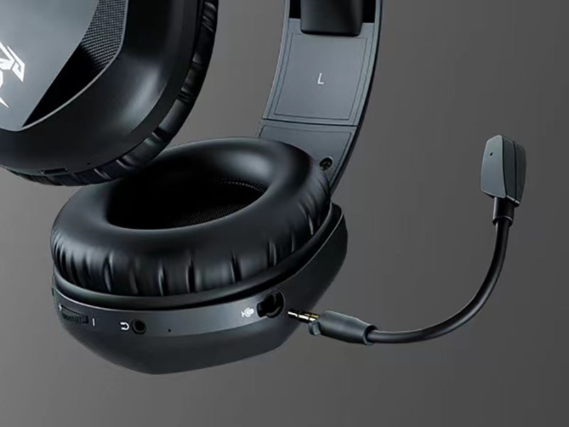 SOMIC GS Bezprzewodowy Zestaw Słuchawkowy 7.1 do Gier - 45 Godzin Baterii - Kompatybilny z PC, PS5, PS4 Bezprzewodowo i Wszystkimi Urządzeniami przez Złącze Słuchawkowe 3,5 mm