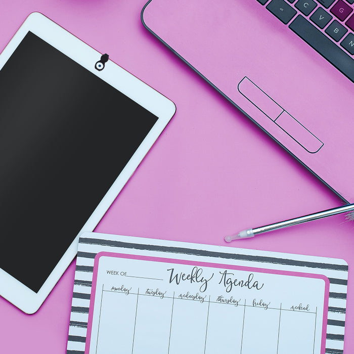 5-pack Ultra-Thin Webcam Privacy Covers for Laptops, Tablets and Phones — Black