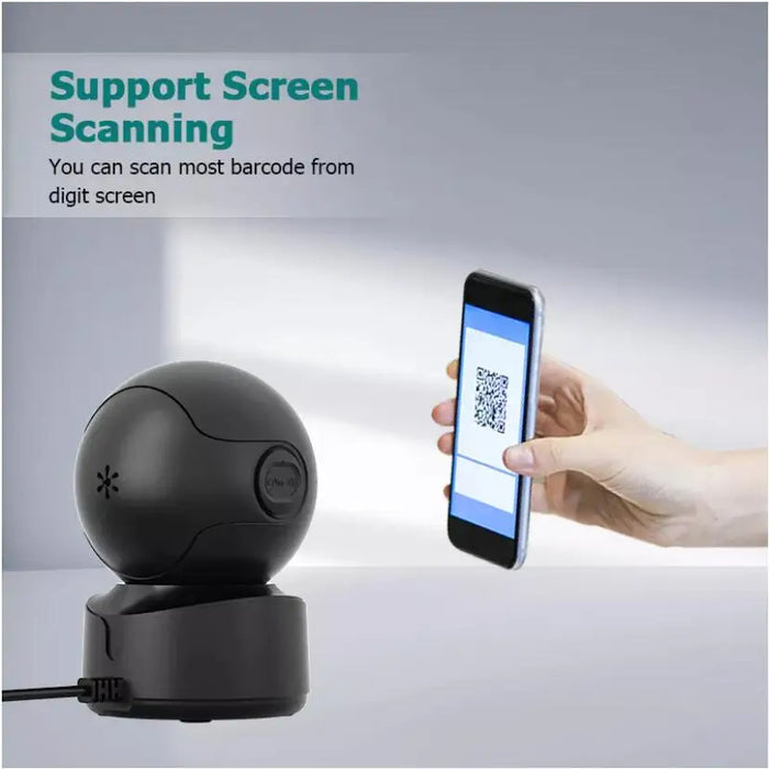 NETUM NT-A5 Desktop 2D QR Barcode Scanner — Hands‑Free USB Omnidirectional Reader