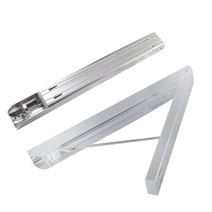 Folding Pull-Out Wall Hanger — Wall-Mounted Aluminium Clothes Airer