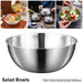 Stainless Steel Salad & Mixing Bowl (with Scale) — 5 sizes 700–3000ml