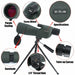 25–75x60 ED Zoom Monocular Telescope — BAK4 Prism, Waterproof & Fogproof