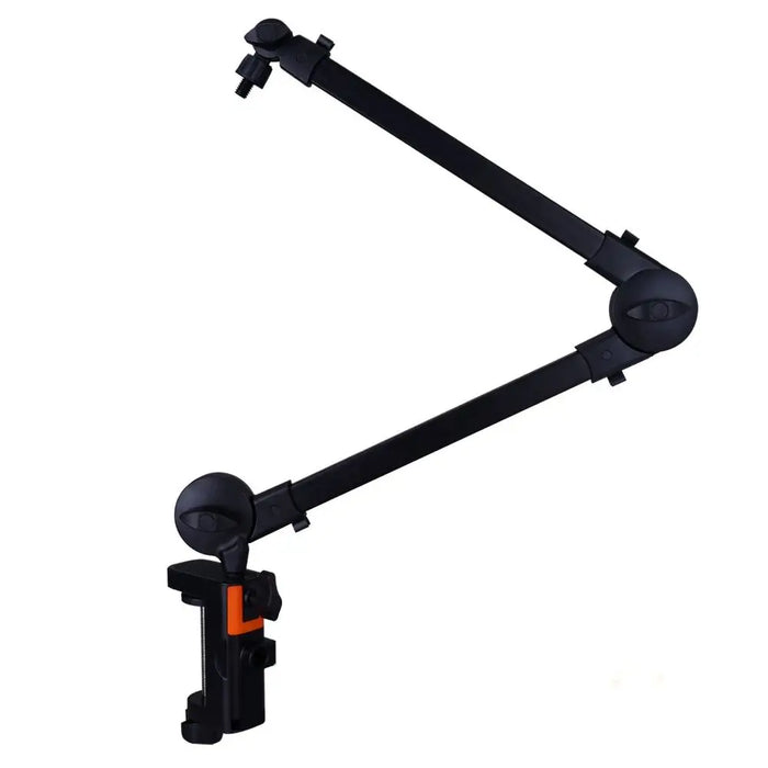 360° Rotating Microphone Boom Arm — Adjustable Aluminium Desk Stand for Streaming