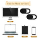 Webcam Cover Slider — Pack of 5 or 10 Privacy Shutters for Laptops, Tablets & Phones