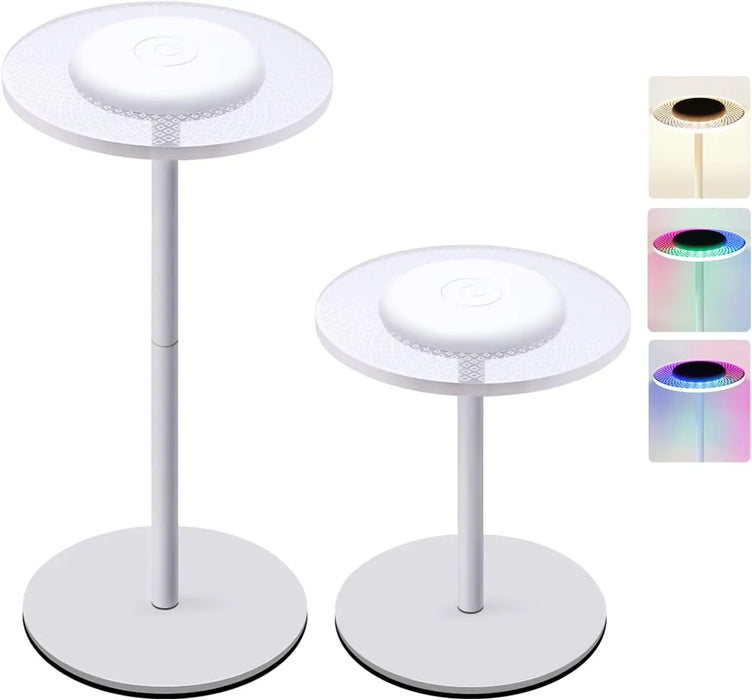 RGB barevně měnitelná bezdrátová stolní lampa - dotykové ovládání, DIY stmívatelné pracovní světlo - ideální pro večeře, terasy, ložnice