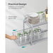 2-Tier Under-Sink Cupboard Organiser with Sliding Basket Drawers, Stackable