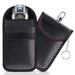 Faraday Key Fob Pouch — Carbon Fibre Signal‑Blocking Protector