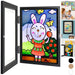 Kids' Interactive Art Frame — Removable A4 Display for Paintings & Photos