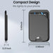 Magnetic Leather MagSafe Wallet with Stand for iPhone 16/15/14/13/12 (Not Mini)