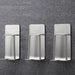 Stainless Steel Wall-Mount Toothbrush & Shaver Holder — 1 or 2 pcs