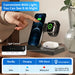 3-in-1 Magnetic Foldable Wireless Charger — 18W Fast Charge for iPhone, iWatch & AirPods