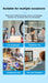 4x Omnidirectional Microphones Wireless Conference Speakerphone — USB & Bluetooth for PC/Laptop
