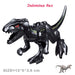 Jurassic Dinosaur Building Set — Triceratops, Velociraptor, T‑Rex, Indominus (Age 6+)