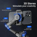3-Axis Handheld Gimbal Stabiliser SmartXE — AI Face Tracking for iPhone & Android