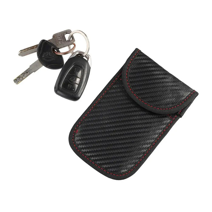 Car Key Signal Blocking Pouch – RFID Faraday Fob Case
