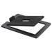 Desktop Speaker Stand (Single) — Carbon Steel Base for Laptop & Desktop Speakers, Shock-Absorbing