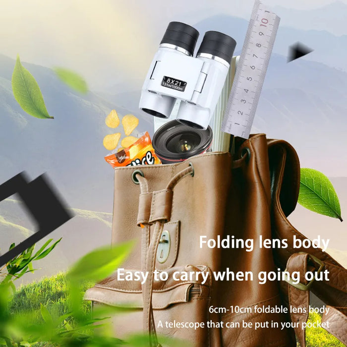 500x25 Auto Focus Binoculars — Compact Low-Light Optics