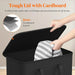 65L Covered Laundry Basket — Foldable, Space-Saving & Portable (Oxford)