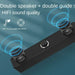 2.1 Channel Wired Soundbar with Subwoofer for PC/TV/Laptop – Aux & USB, Optional Bluetooth