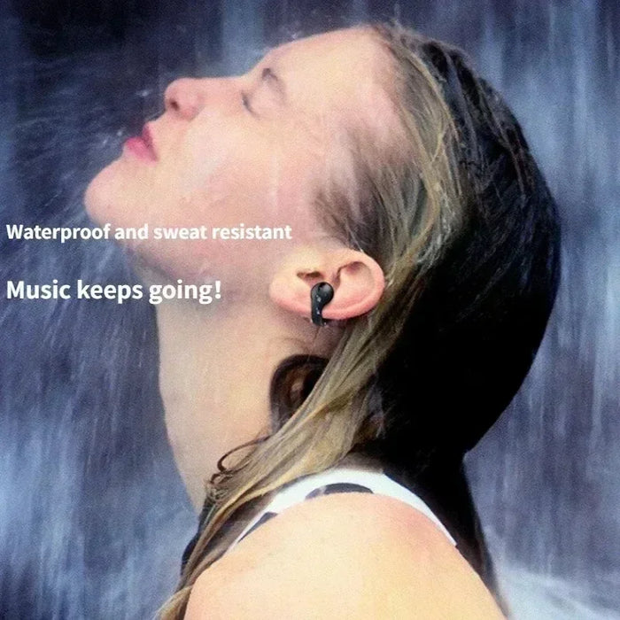 TWS Bluetooth 5.3 Clip-On Air-Conduction Earphones — ENC Calls & Gaming Mode