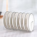 Stainless Steel Dish Draining Rack – Space‑saving Plate & Bowl Holder (Free‑standing)
