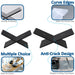 Acrylic Book Stand — Folding Display Holder for Cookbooks, Bibles & Texts (S/L, Black/White/Clear)