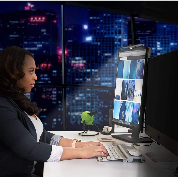 LED Monitor Light Bar — Hanging Screen Lamp, Stepless Dimmable, RGB Option
