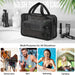 Dual‑Zip Mesh Toiletries Bag — Shower Caddy, Large Capacity (S & M)