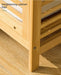 3/4-Tier Bamboo Laundry Hamper & Bathroom Rack with Pull-Out Shelves