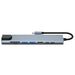 USB-C 8-in-1 Hub — HDMI 4K 30Hz, 100W PD, RJ45 100Mbps, SD/TF & USB 3.0