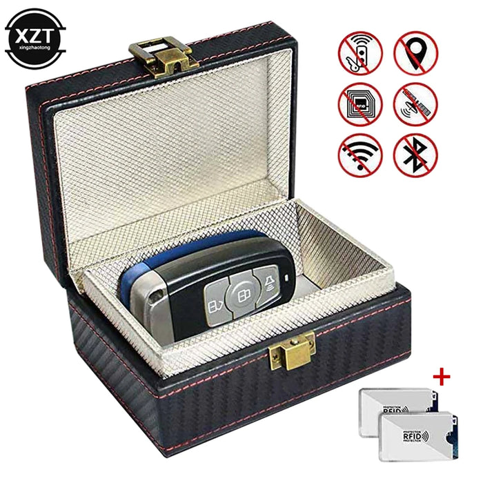 RFID Faraday Box – Anti‑theft Key Fob & Mobile Signal Blocker