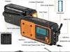 5000mAh Emergency Hand Crank Radio — AM/FM/SW, Solar, USB & NOAA Alerts
