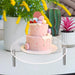 Transparent Acrylic Cake Stand — Round Cupcake & Dessert Display, Party Holder
