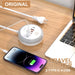 50W 6‑Port USB PD Desktop Charger — 2×USB‑C & 4×USB‑A