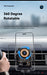 15W Qi Wireless Car Charger Vent Mount — Phone Holder for iPhone & Samsung