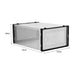 Pack of 12 Stackable Shoe Storage Boxes