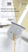 Mini Silicone Toilet Brush with Anti‑Drip Base — Flexible Soft Bristles, Quick‑Dry Holder