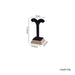 Velvet Jewellery Organiser Stand – Metal Ring, Pendant, Bracelet & Watch Display