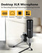 PM360TR Condenser Tabletop Microphone — 3.5mm Cardioid for PC, Phone & Recording