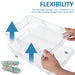 2-Tier Rolling Can Dispenser – Expandable Fridge Can Organiser