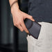 RFID Blocking Car Key Pouch – Carbon Fibre Faraday Fob Case (Black)
