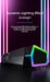 4D Bluetooth 5.0 Computer Soundbar — USB-Powered Stereo with RGB Lights