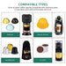 Wall‑mount Coffee Pod Organiser — Under‑cabinet Capsule Holder