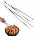 Double‑Sided Magnetic Knife Block with Acrylic Shield — Acacia Wood