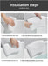 Spa Neck Bath Pillow with Suction Cups — Waterproof Polyurethane Headrest