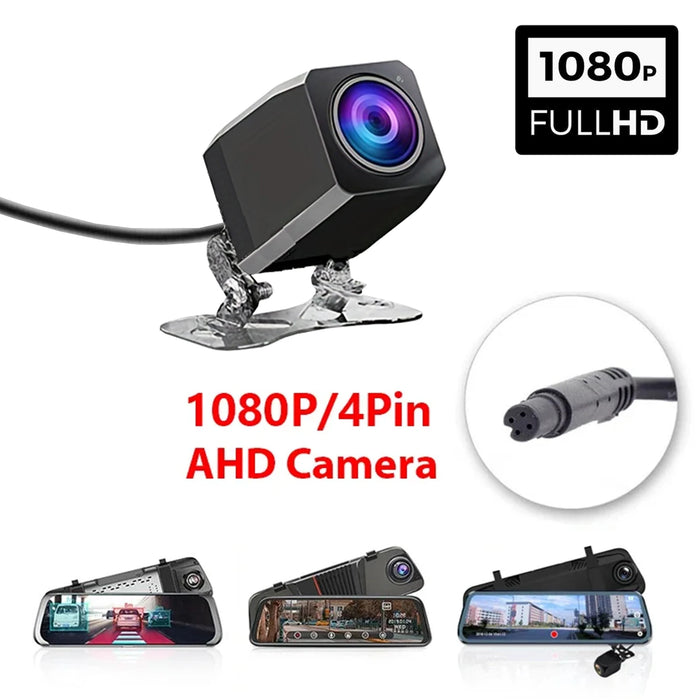 1080P AHD Rear Camera for AHD Car DVRs & Mirrors — 2.5mm Jack, 6m Cable, IP68