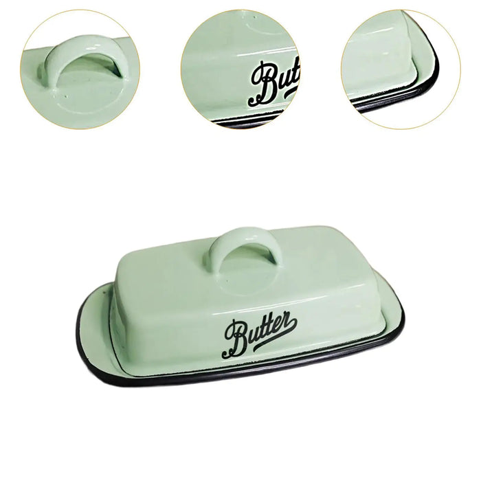 Ceramic Butter Dish with Sealed Lid for Kitchen Storage
