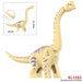 MOC Jurassic Brachiosaurus Building Kit — Small ABS Bricks Dinosaur Model (compatible)