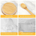 Borosilicate Glass Storage Jar with Bamboo Lid & Spoon, 620ml