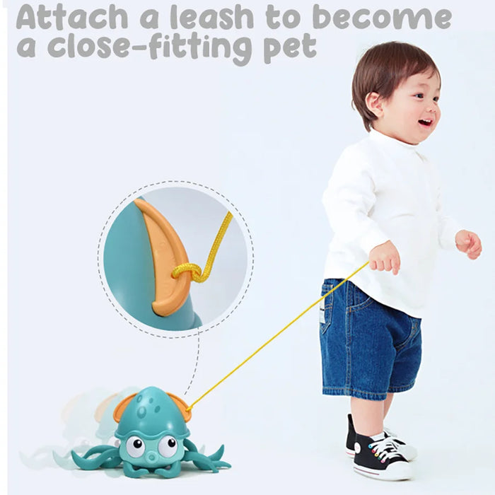 Children's Clockwork Crab and Octopus Bath Toys